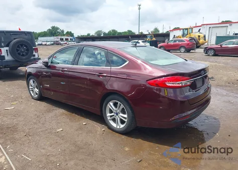 2018 Ford Fusion Se Hybrid from USA, damaged, VIN 3FA6P0LU7JR149615